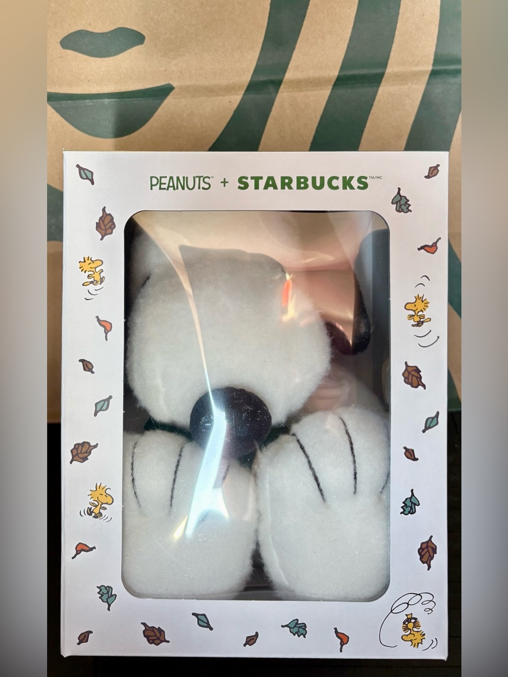 Starbucks x Peanuts Plush Snoopy, White, Collectible Doll, 2026, Ages 3+, BNIB